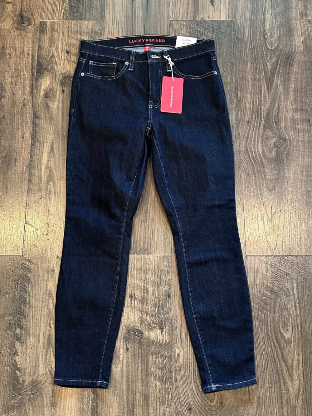 NWT Women's Lucky Brand Ava Mid Rise Skinny Stretch Jeans 8/29 Ankle NEW